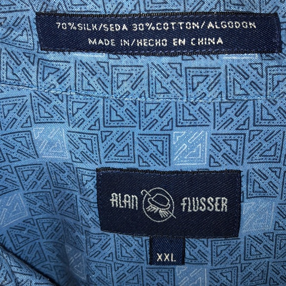 Alan Flusser XXL Men’s Casual Shirt - Picture 2 of 3